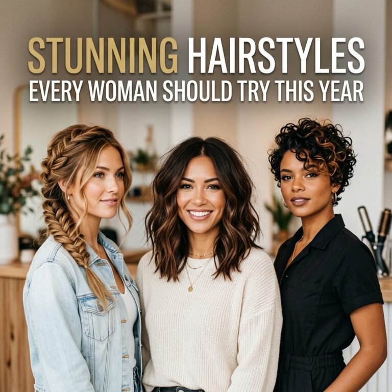 15 Stunning Hairstyles Every Woman Should Try This Year