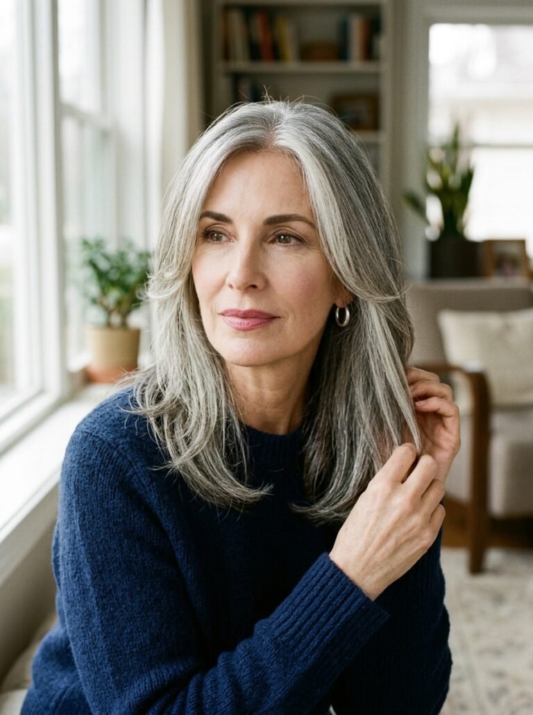 Going Gray Gracefully: Blending, Coloring, and Caring for Silver Strands