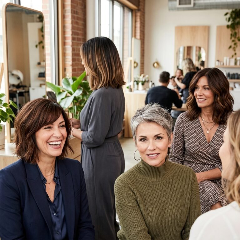 15 Hairstyles for Women Over 40 That Radiate Confidence and Style